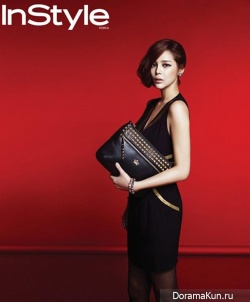 Chae Si Ra и др. для INSTYLE December 2012