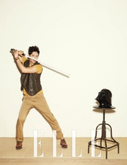 Kang Ji Hwan для Elle Korea June 2012
