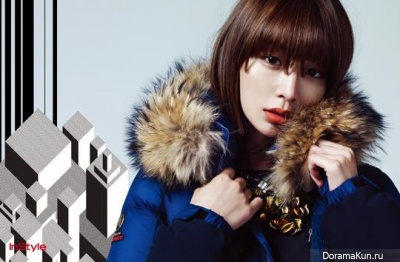 Lee Min Jung для InStyle November 2012