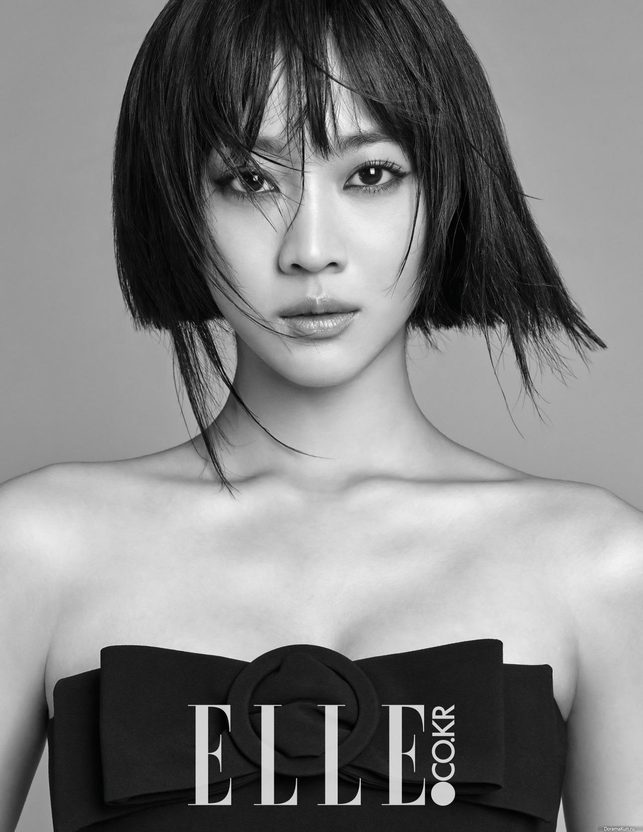 Jo Bo Ah для Elle January Фотосессии