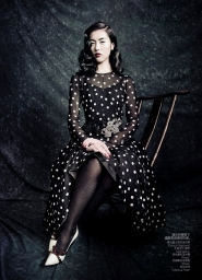 Liu Wen Для Vogue China сентябрь 2010