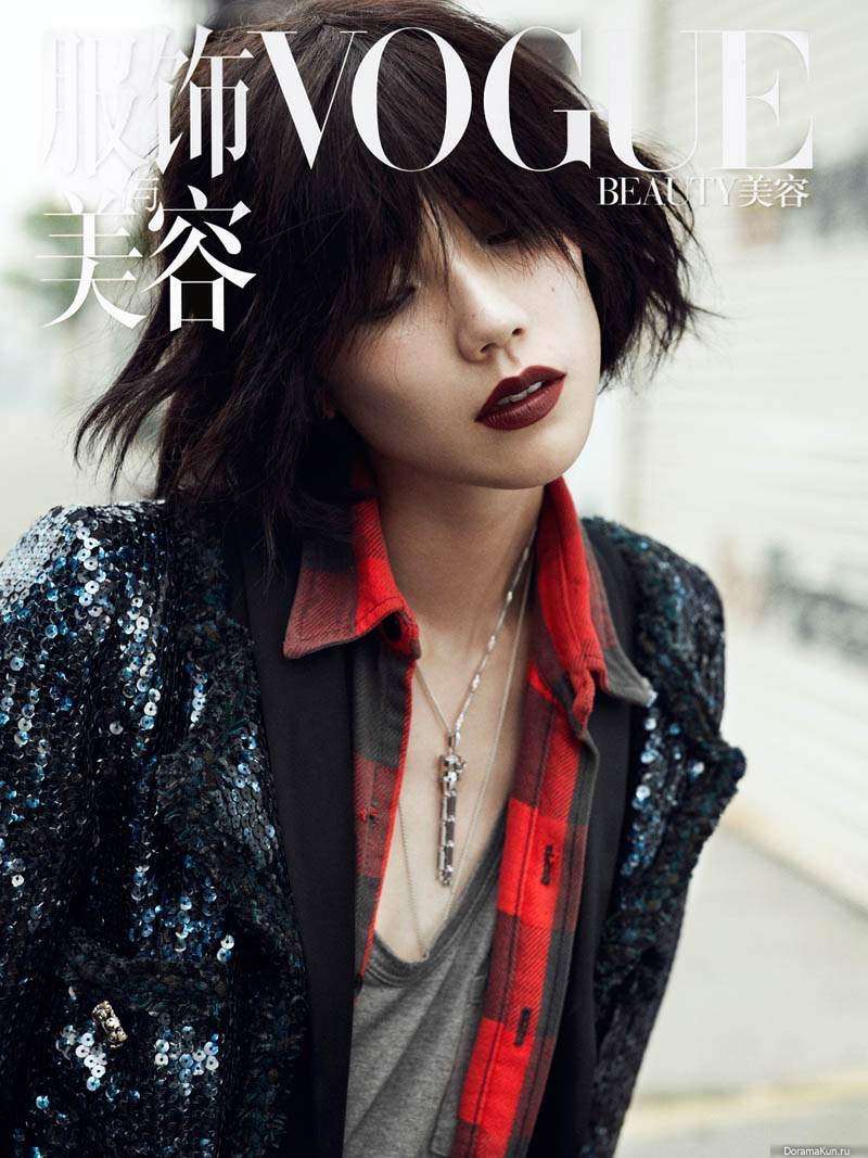 Tao Okamoto для Vogue China август 2011 - Фотосессии