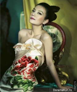 Zhao Wei для Harpers Bazaar China 2011