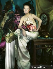 Zhao Wei для Harpers Bazaar China 2011
