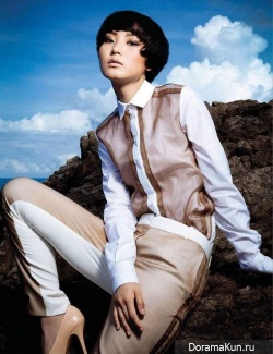 Zhang Xo Chao для Harper’s Bazaar July 2012