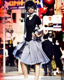 Tao Okamoto для Vogue Japan February 2012