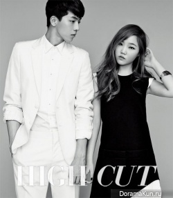 Akdong Musician, Nam Joo Hyuk and Lee Ha Eun для High Cut Vol.128