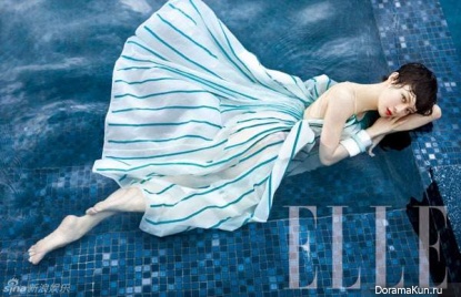Betty Sun Li для Elle China July 2012