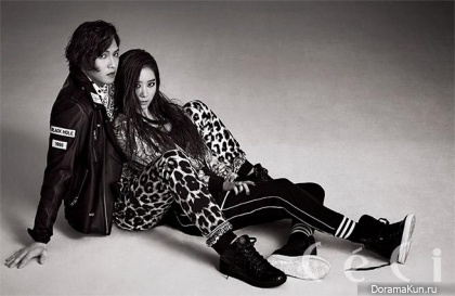C.N Blue (Jong Hyun) and Melody Day Cha Hee для Ceci September 2014