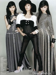 Ming Xi, Shu Pei and Sui He для Elle China March 2013