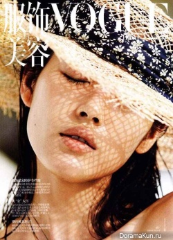 Liu Wen для Vogue China июнь 2011