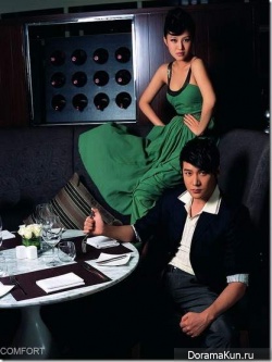 Lu Yi and Bao Lei для COMFORT Magazine Photoshoot