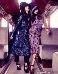 Tian Yi, Bonnie Chen и др. для Louis Vuitton Collections 2012 Vogue China