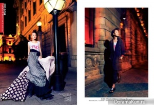Xiao Wen для Vogue China октябрь 2011