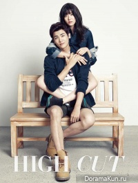 ZE:A Hyung Sik and Nam Ji Hyun для High Cut Vol.132