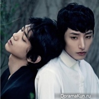 Сон Чжун и Ли Су Хек для июньского номера Vogue Koreа