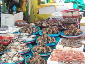 Рыбный рынок Пусана