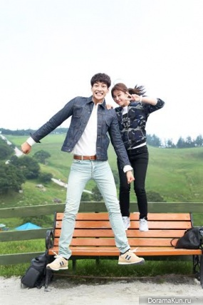 Kim Young Kwang and Kyung Soo Jin