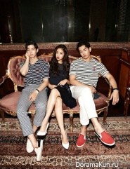 Song Jae Rim, Jo Bo Ah & Ohn Joo Wan