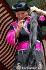 Цэнь Инюань: когда волосы длиннее, чем рост (Китай)