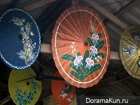 Таиланд - зонтики из бамбука. Фото