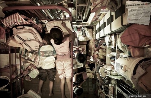 Миниатюрные квартиры в Гонконге