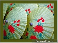 Таиланд - зонтики из бамбука. Фото
