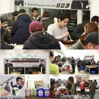 Фанаты Чон Ён Хва в очередной раз накормили съемочную группу драмы Выбор будущего