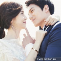 Чжи Сон и Ли Бо Ён снялись в свадебной фотосессии