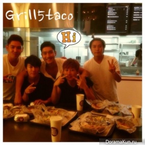 Донхэ из Super Junior открыл ресторан тако Grill 5 Taco