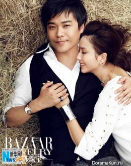 Chen Sicheng и Tong Liya для Harper's Bazaar August 2012
