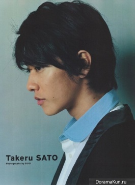Sato Takeru для CUT May 2013