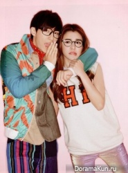 Aaron Yan и Li Yu Fen for S-POP June 2014