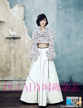 Zhang Xinyi для PC Lady November 2014