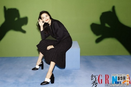 Gao Yuanyuan для Grazia December 2014