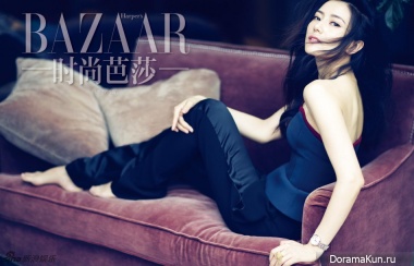 Gao Yuanyuan для Bazaar October 2014