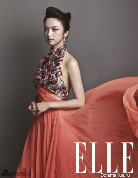 Tang Wei для Elle October 2014
