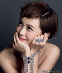 Amber Kuo для Bazaar October 2014