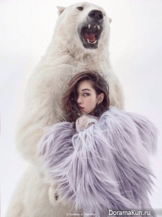 Luhan и Kiko Mizuhara для Cosmopolitan December 2015