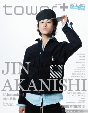 Akanishi Jin для tower+ June 2015