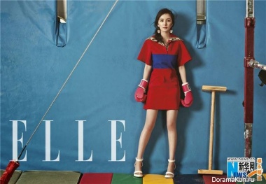 Yang Mi для Elle April 2015