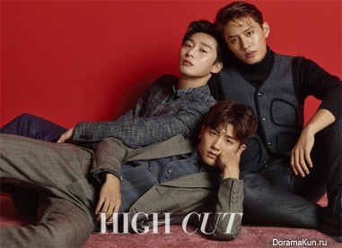 Park Hyung Shik, Park Seo Joon, Do Ji Han, Choi Min Ho, Kim Tae Hyung, Jo Yoon Woo для High Cut Vol. 188