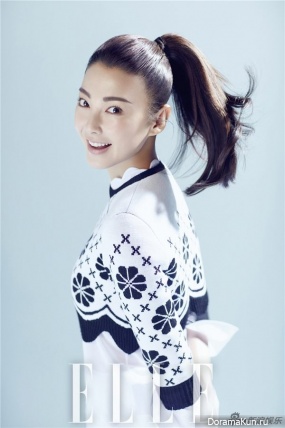 Kitty Zhang, Lin Yun для Elle February 2016