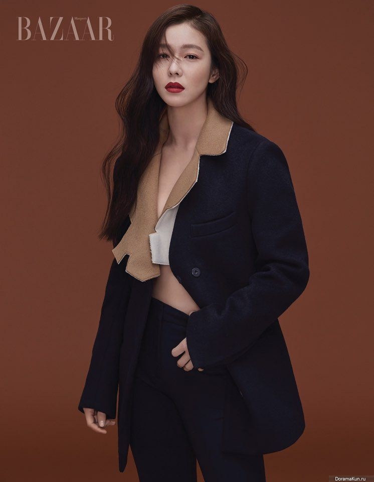 Kyung Soo Jin для Harper's Bazaar February 2017.