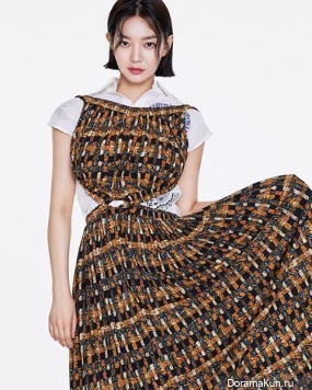 Shin Min Ah для Elle April 2017