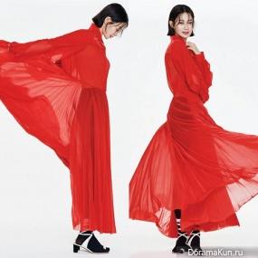 Shin Min Ah для Elle April 2017
