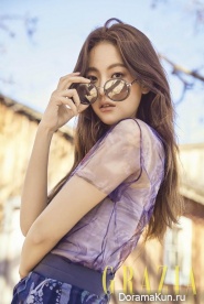 Oh Yeon Seo для Grazia April 2017