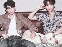 Jackson, Jinyoung (GOT7) для Oh Boy May 2017