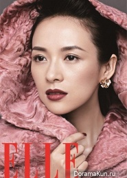 Zhang Ziyi для Elle October 2013
