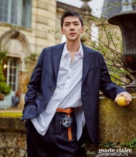 Sehun (EXO) для Marie Claire July 2017